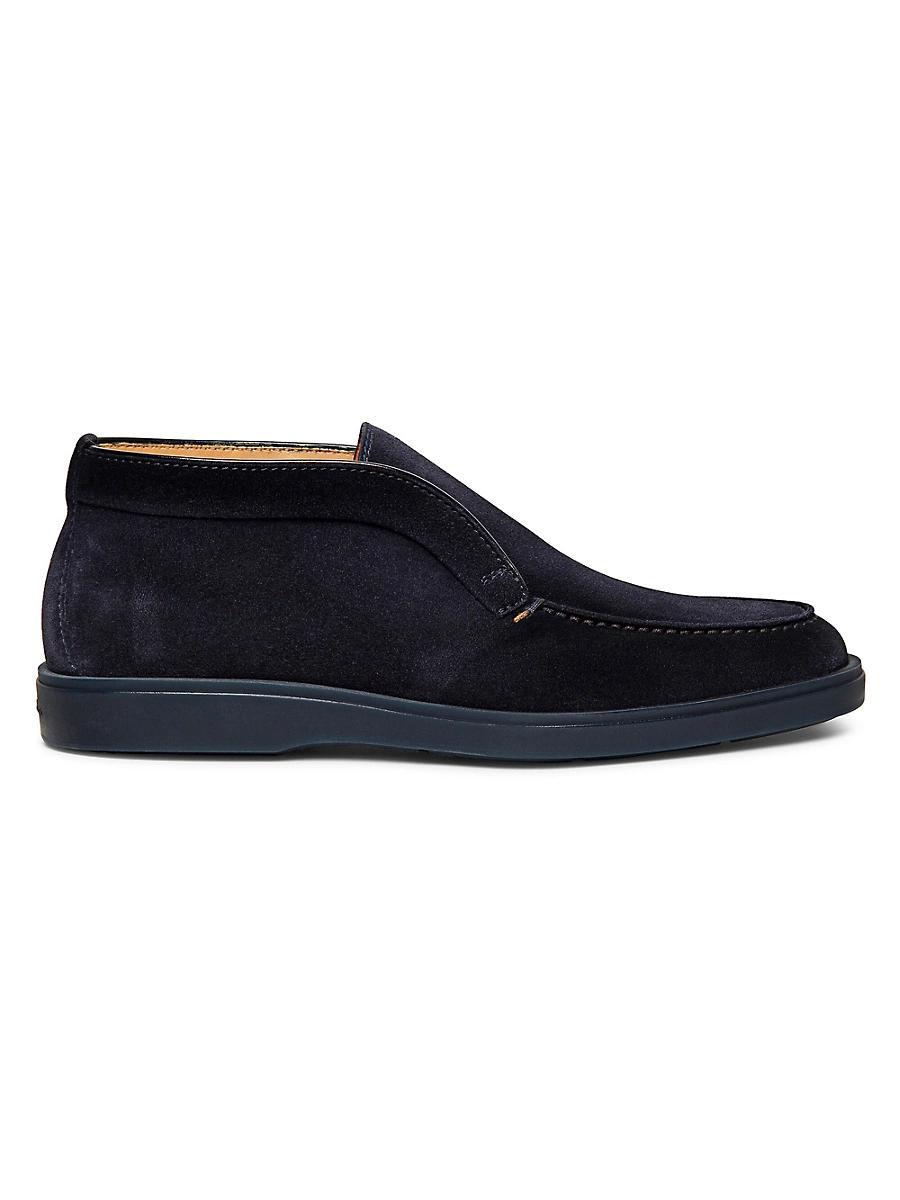 Mens Suede Slip-On Chukka Boots Product Image