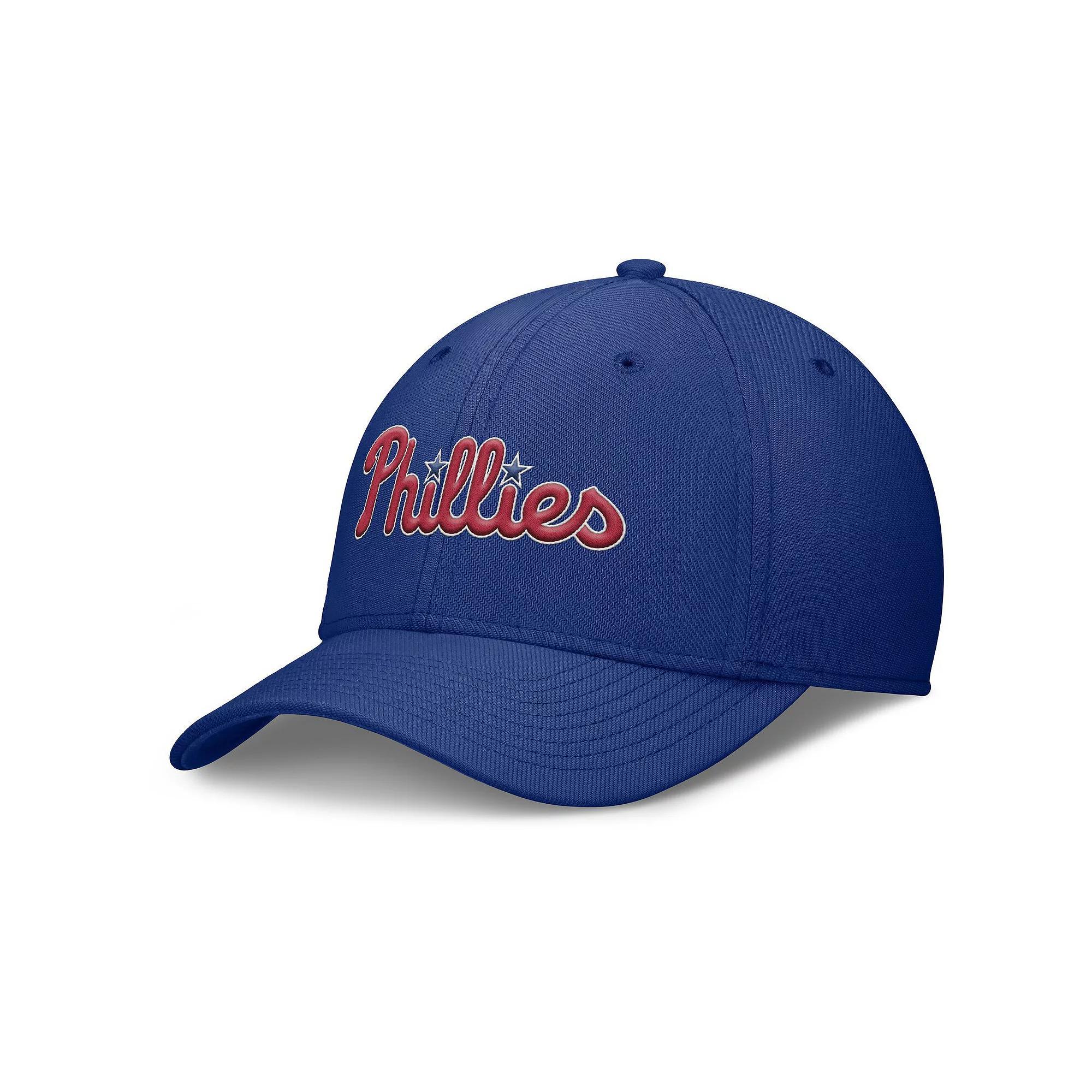 Men's Nike Royal Philadelphia Phillies Rise Performance Flex Hat, Size: Medium/Large, Blue Product Image