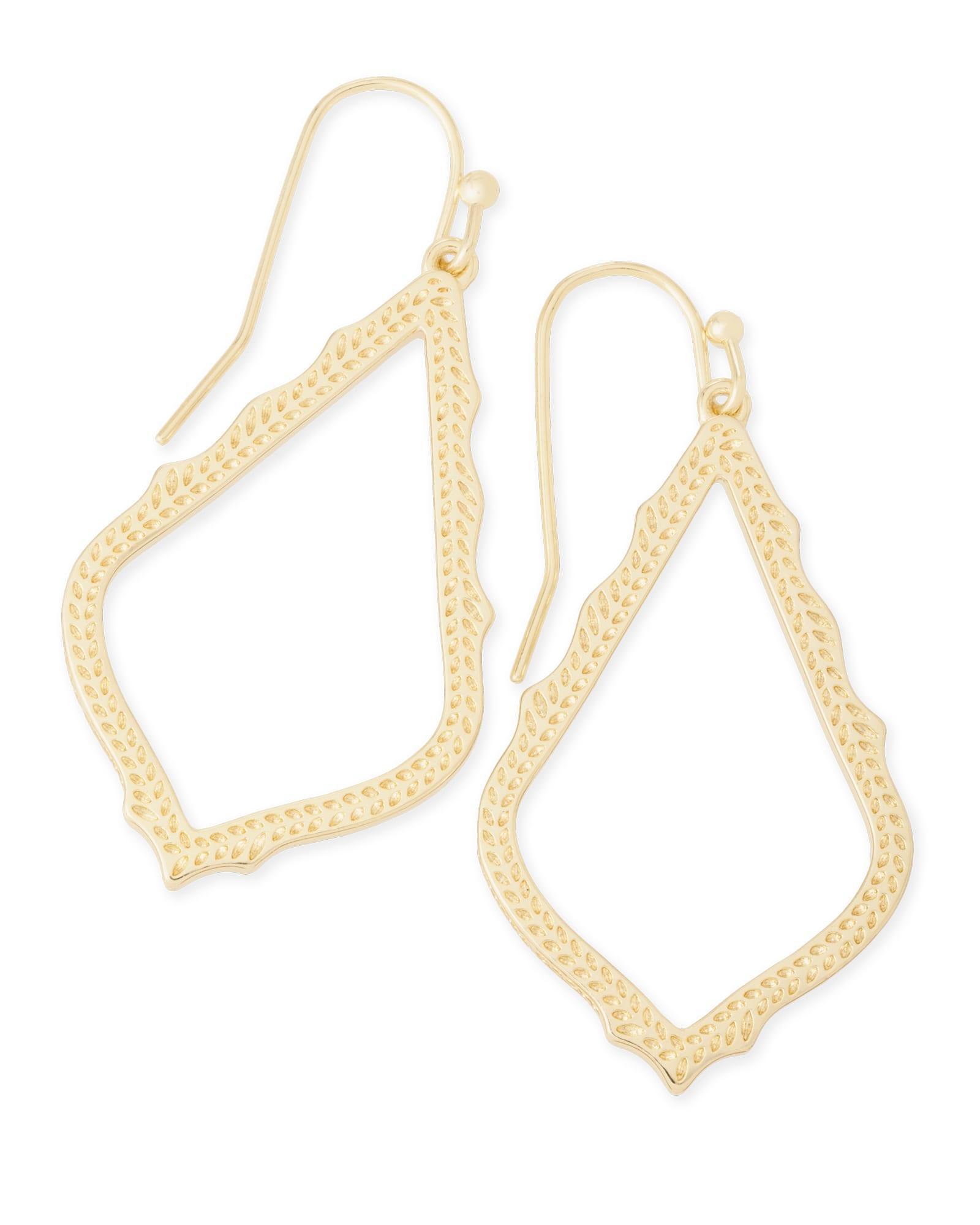 Kendra Scott Sophia Drop Earrings in Gold | Metal Product Image