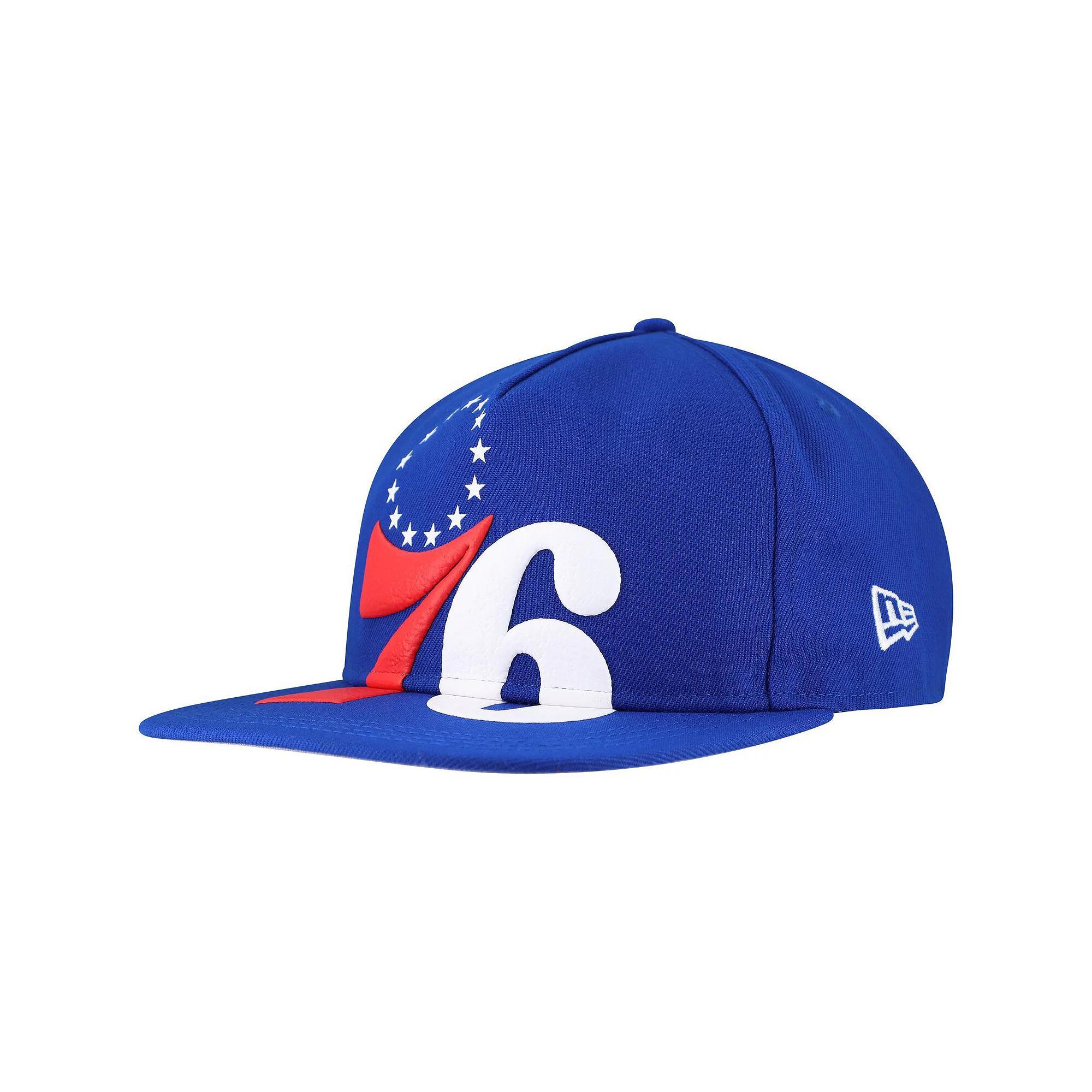 Men's New Era Royal Philadelphia 76ers Over Product Image