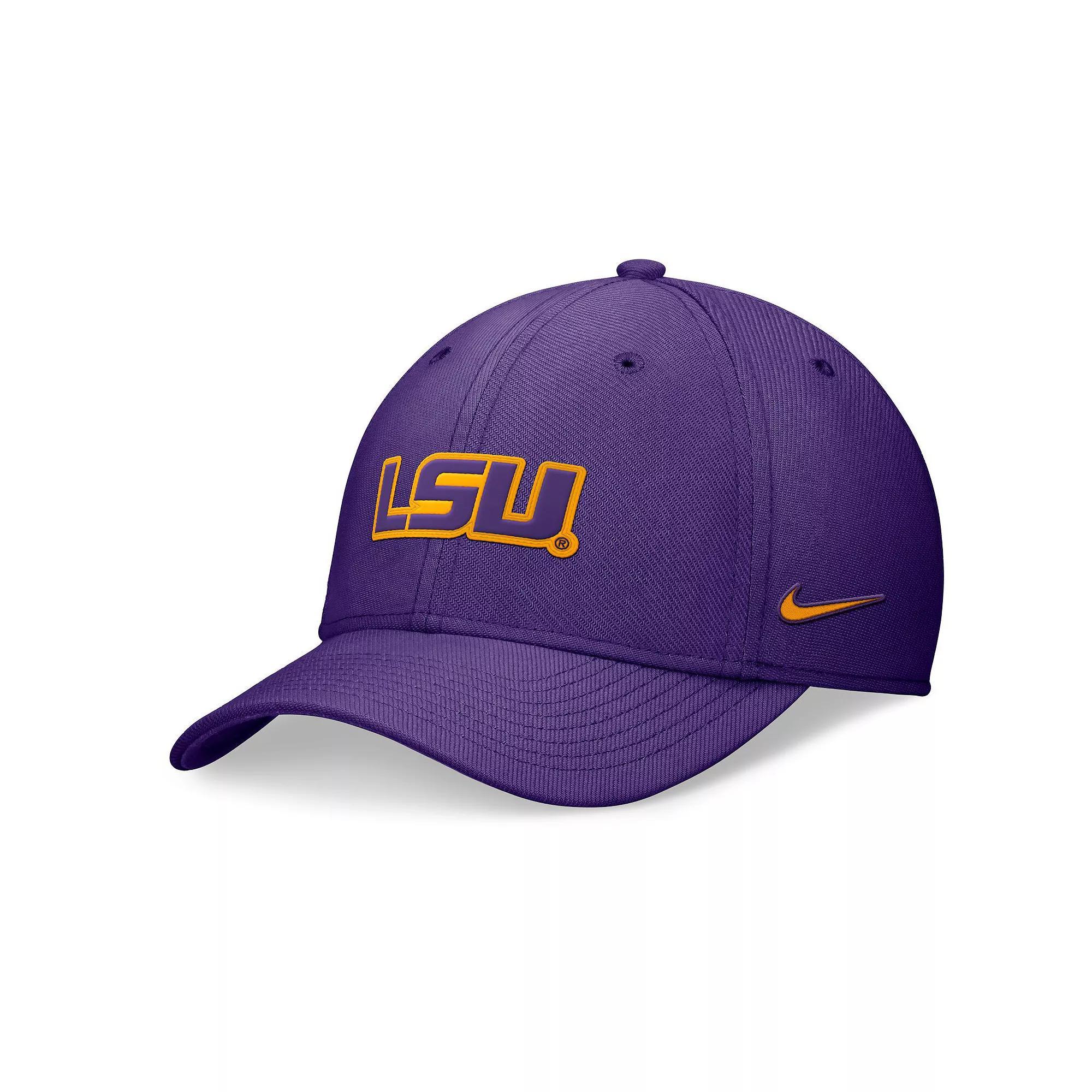 Men's Nike Purple LSU Tigers 2024 Sideline Flex Hat,  Product Image