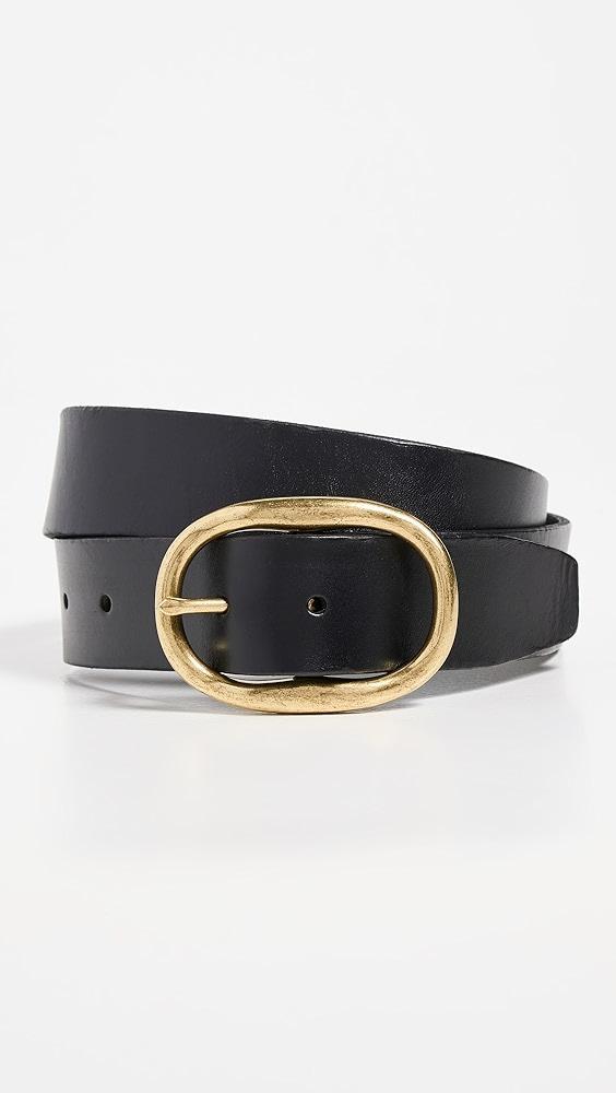 Madewell Oval Buckle Belt | Shopbop Product Image