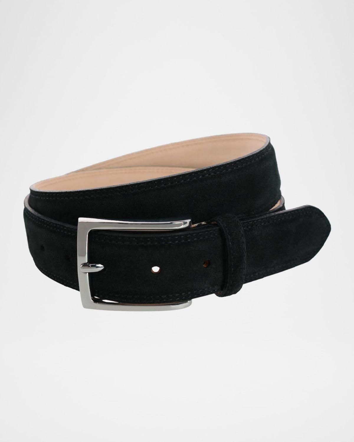 Mens Armando Suede Belt, 35mm Product Image