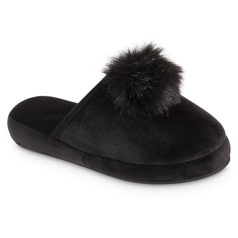 isotoner Velour Valerie Comfort Womens Slippers Product Image