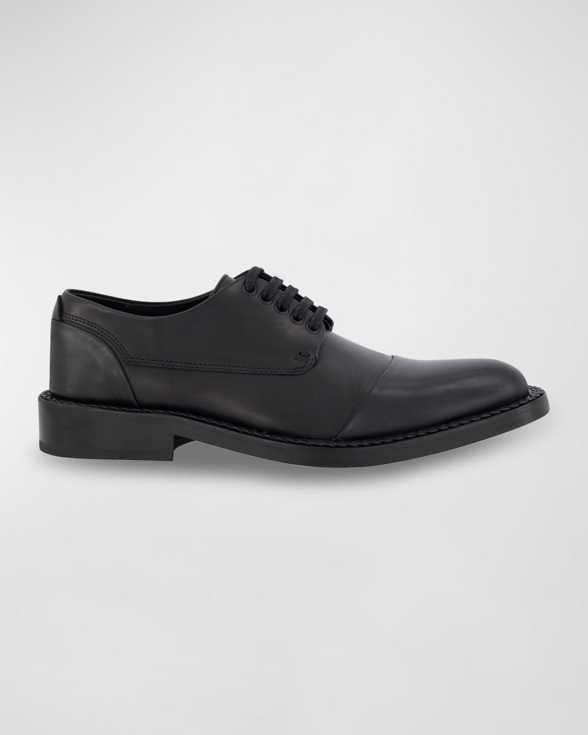 Mens Braided Welt Cap Toe Derby Shoes Product Image