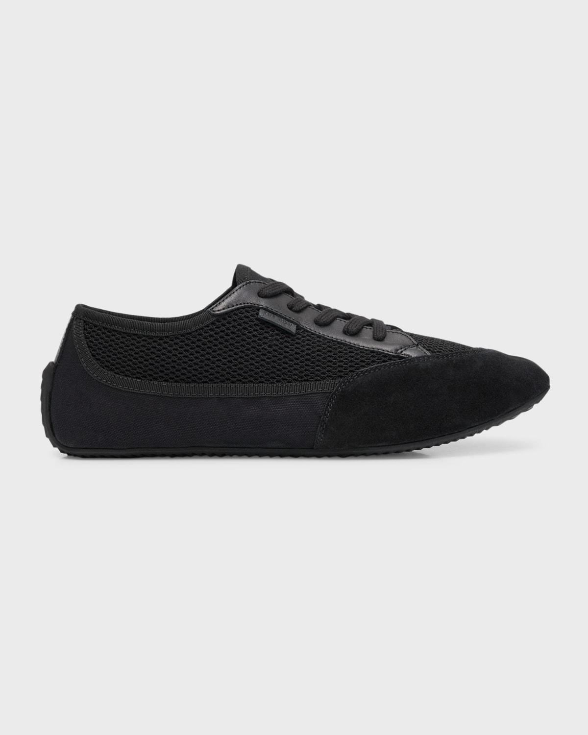 Womens Bonnie Leather Sneakers Product Image