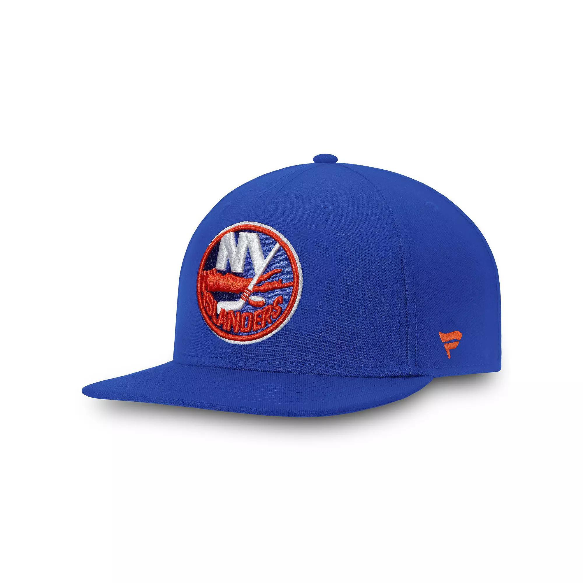 Men's Fanatics Branded Royal New York Islanders Core Primary Logo Fitted Hat,  Product Image