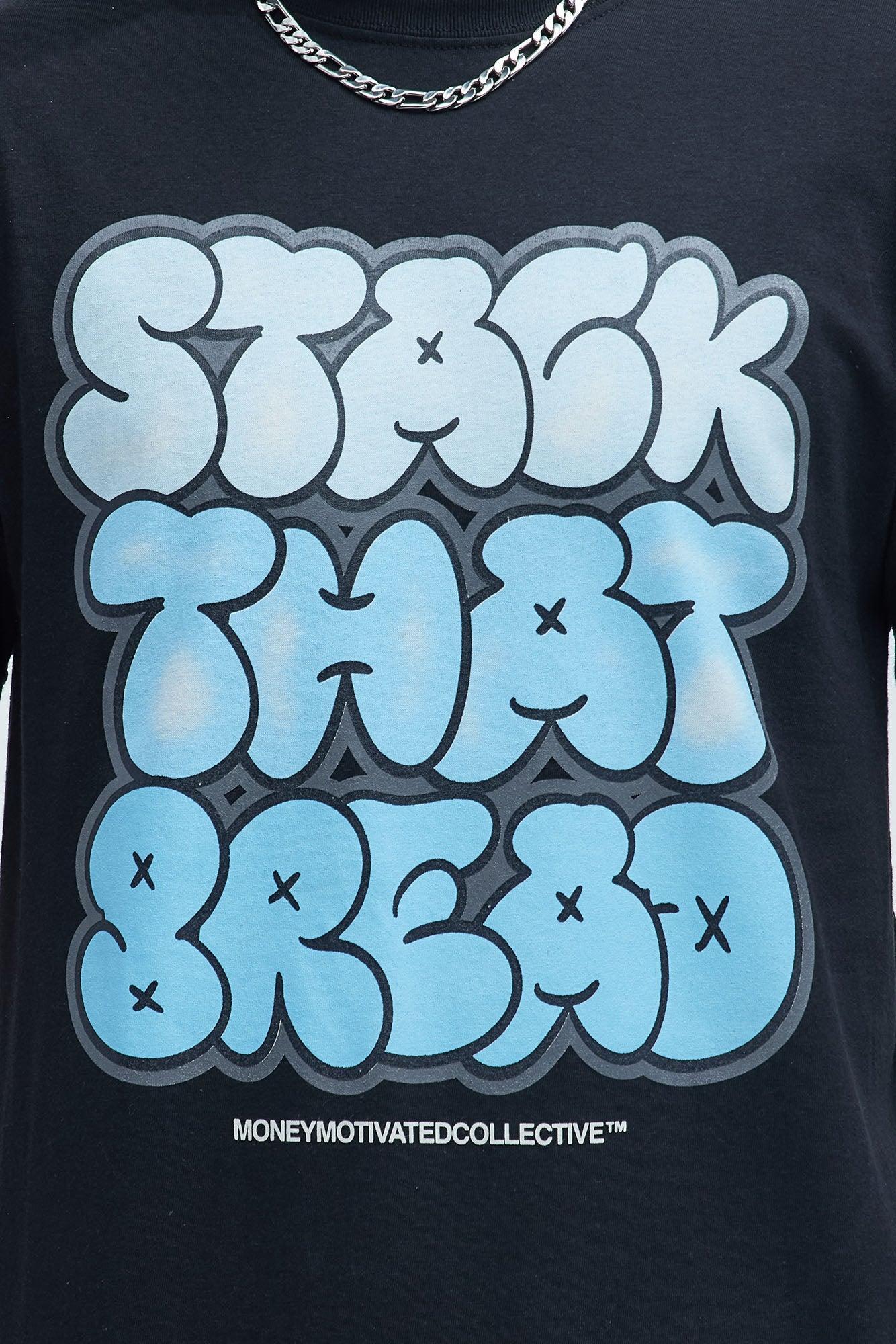 Stack That Bread Short Sleeve Tee - Black Product Image