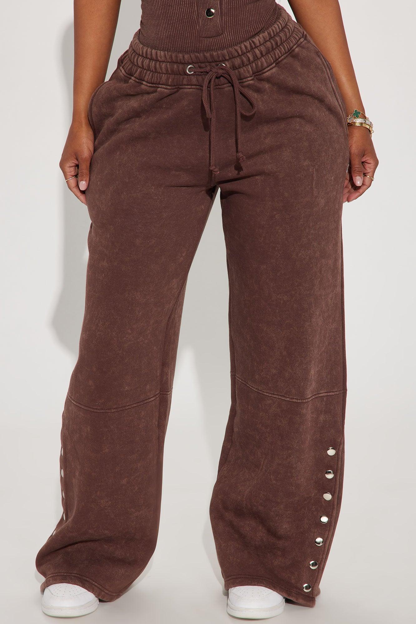 New York Washed Sweatpant - Brown Product Image