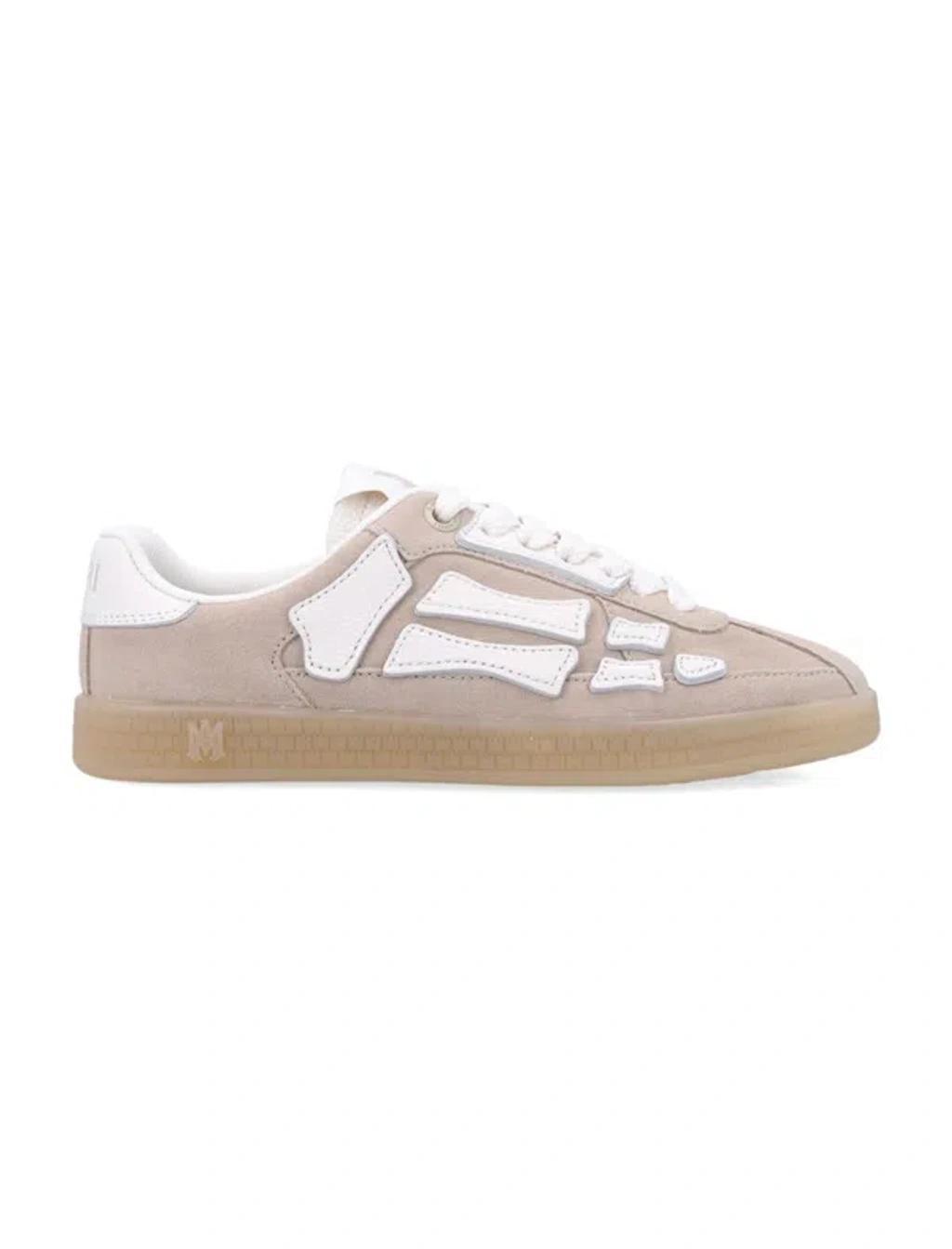 AMIRI Pacific Bones Sneakers In Beige Product Image