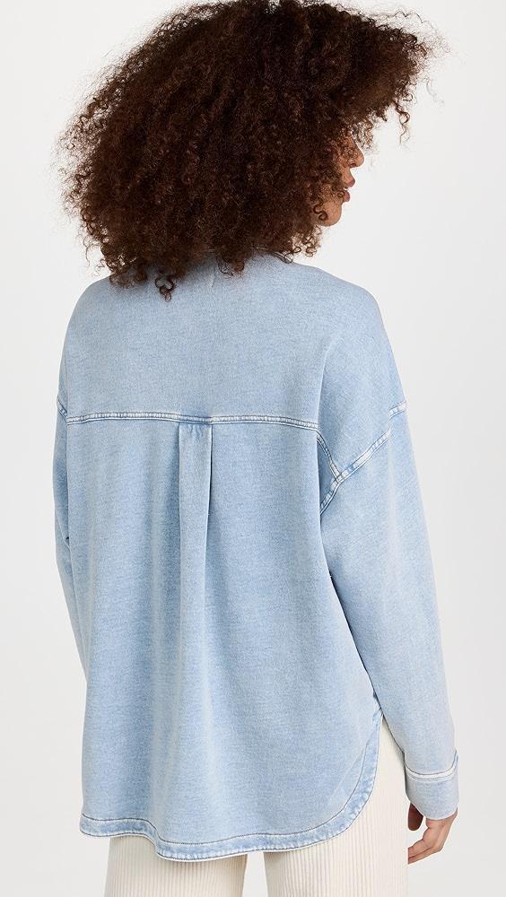 Z Supply All Day Knit Denim Jacket | Shopbop Product Image