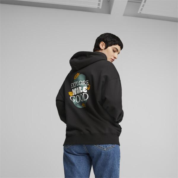 DOWNTOWN Women's Oversized Graphic Hoodie Product Image