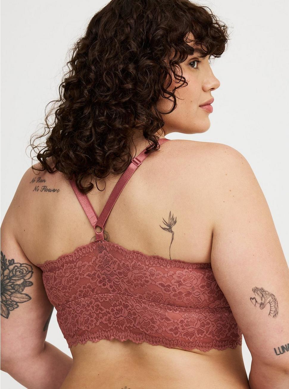Lightly Lined Lace Bralette Product Image