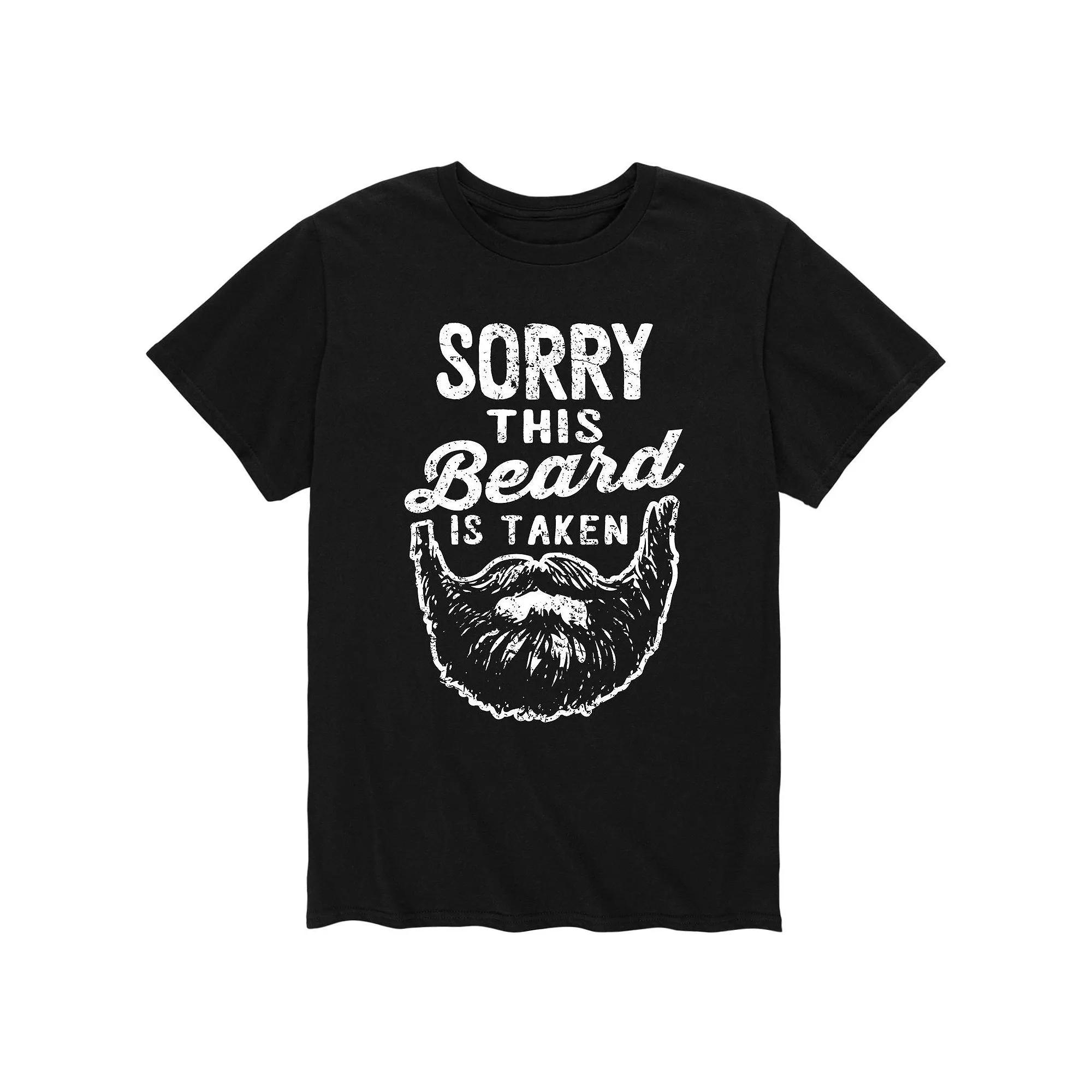 Men's "Sorry This Beard Is Taken" Tee,  Product Image
