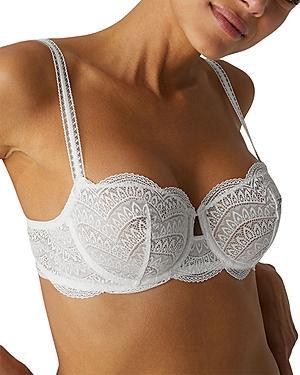 Karma Demi-Cup Convertible Lace Bra Product Image