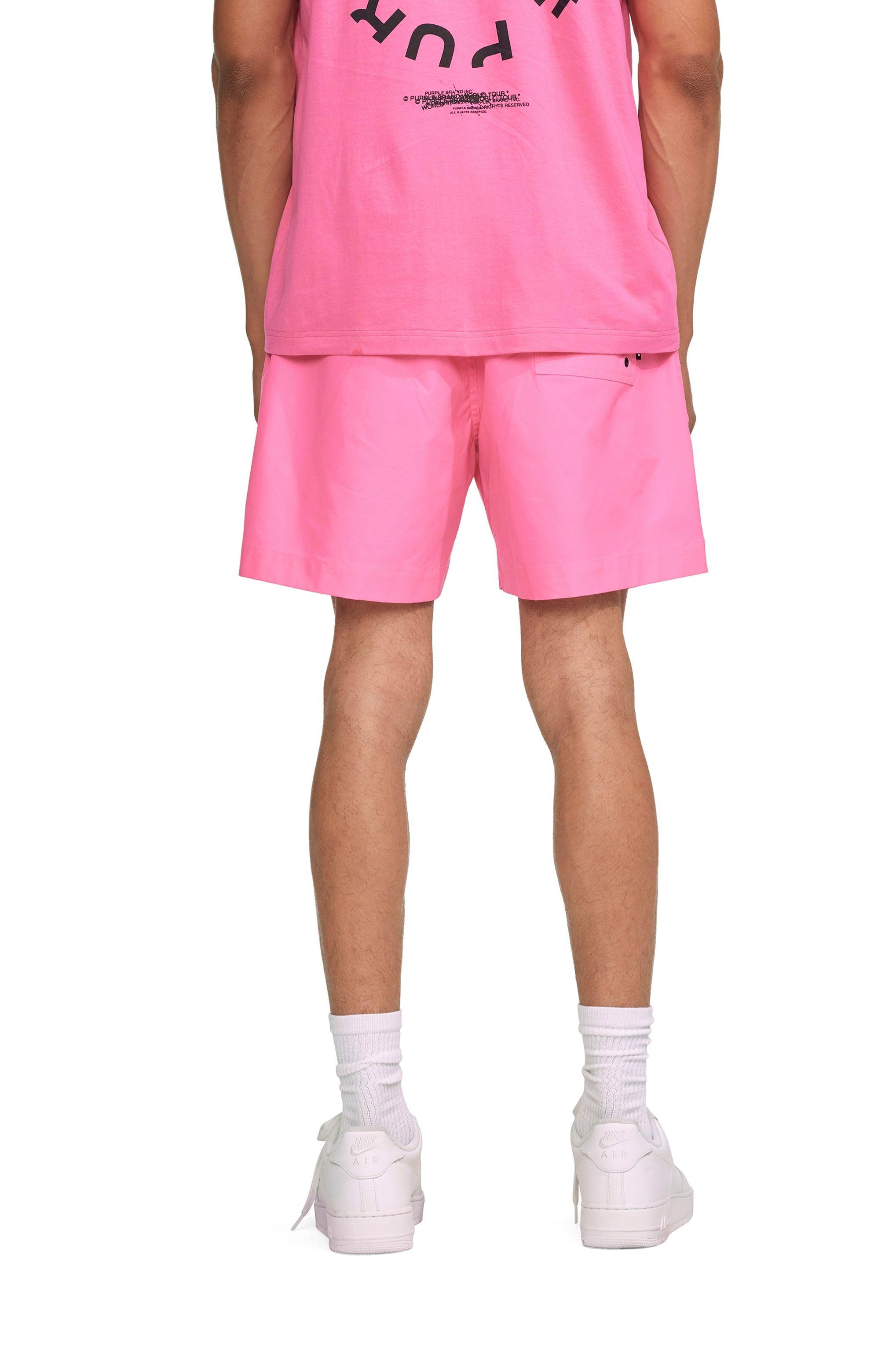 Wordmark Neon Pink All-Around Short Male Product Image