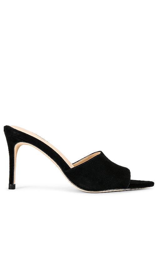 L'AGENCE Lolita V Mule in Black. Size 5.5, 6, 7, 7.5, 8.5, 9, 9.5. Product Image