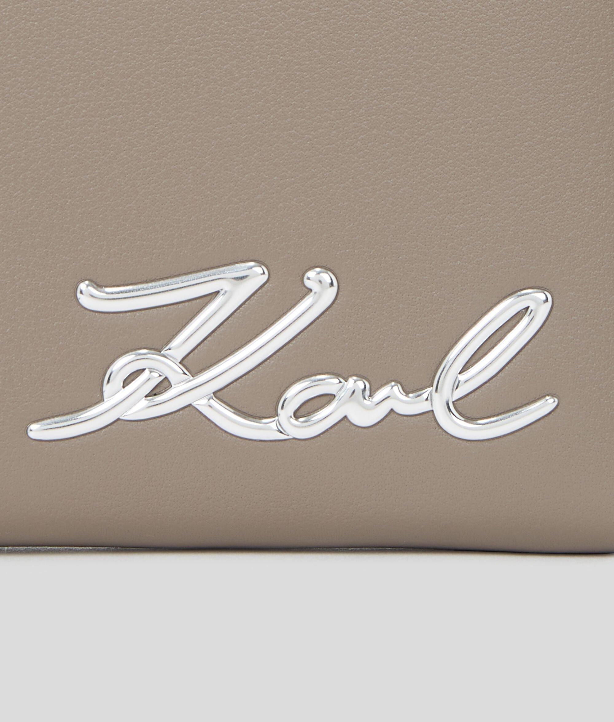 K/SIGNATURE MEDIUM ZIP WALLET Product Image