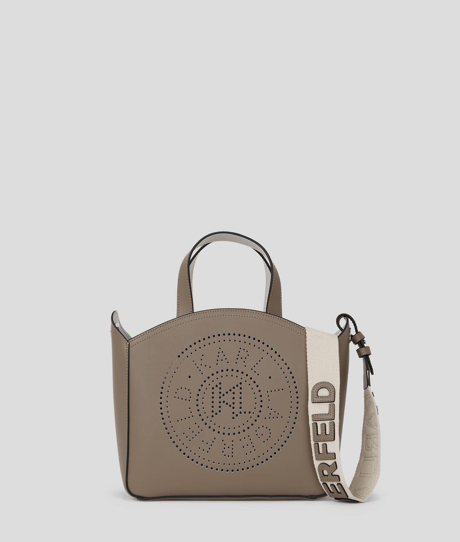 K/CIRCLE PERFORATED SMALL TOTE BAG Product Image