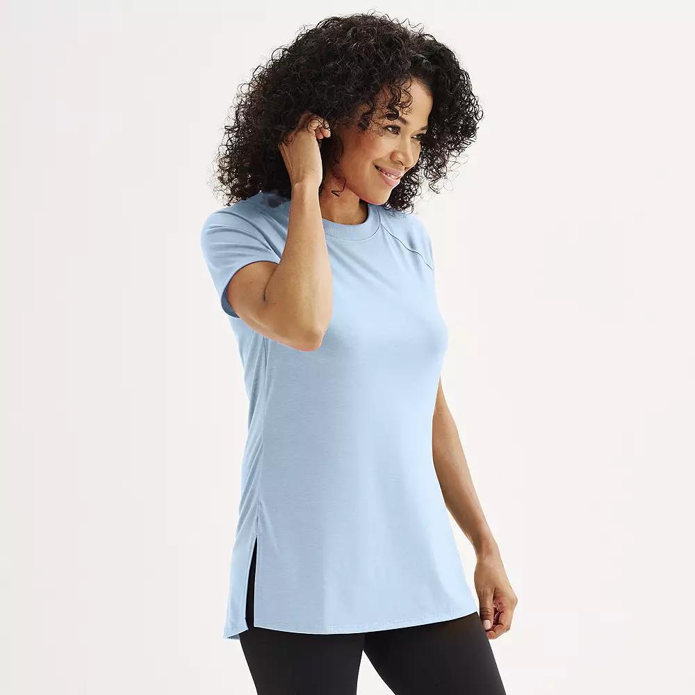 Women's Tek Gear® Essential Short Sleeve Tunic Tee,  Product Image