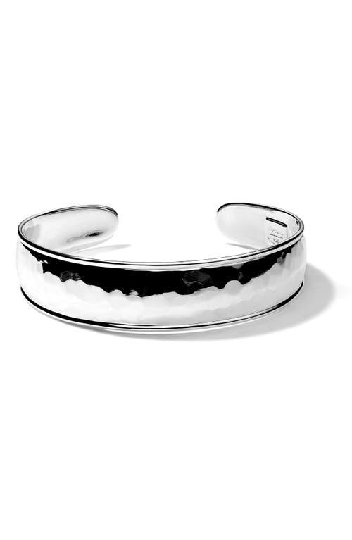 Womens Goddess Sterling Silver Thin Tapered Cuff Product Image