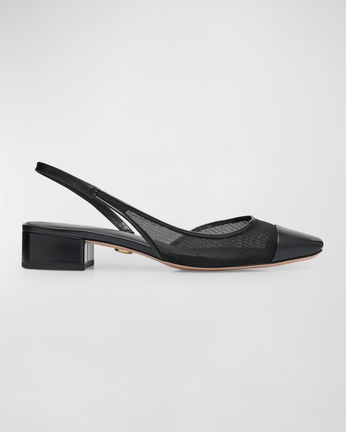 Cecile Mesh Slingback Ballerina Flats Product Image