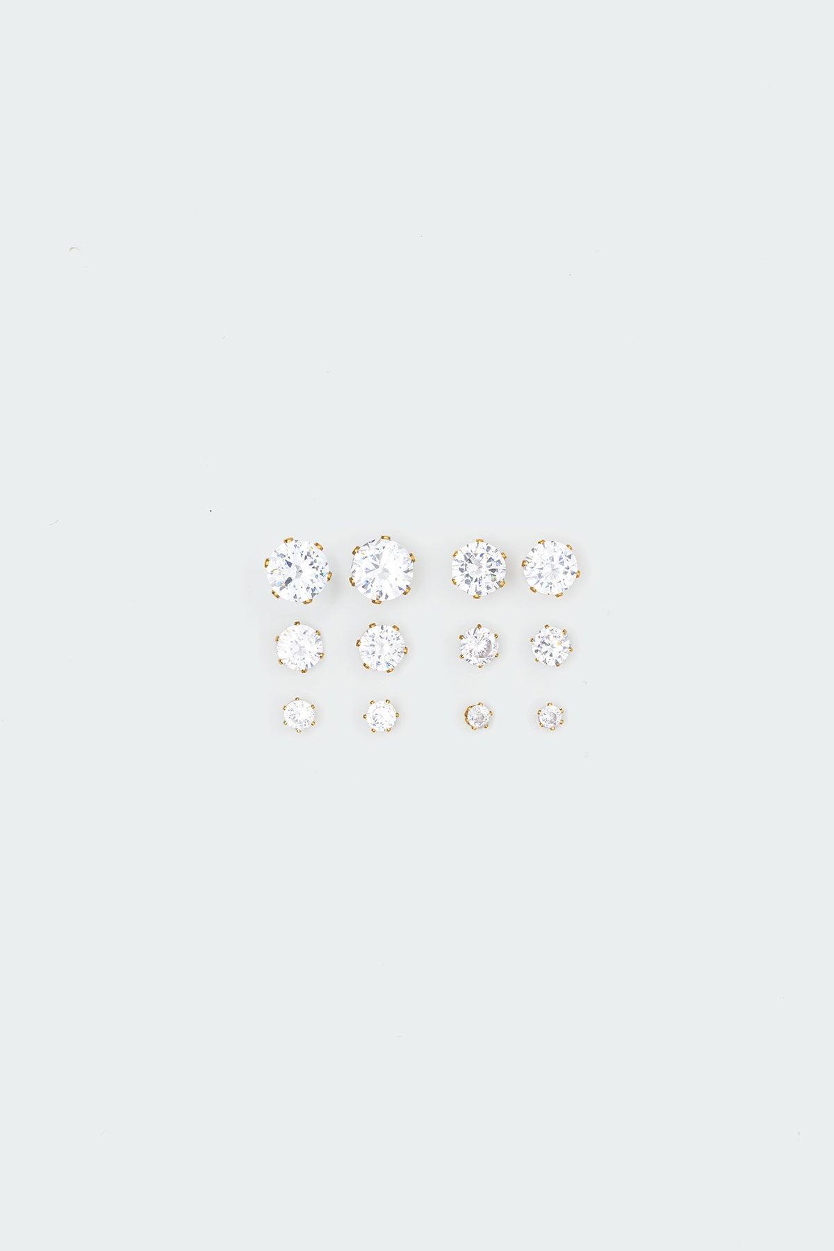 Sparkle Stud Earrings Pack Product Image