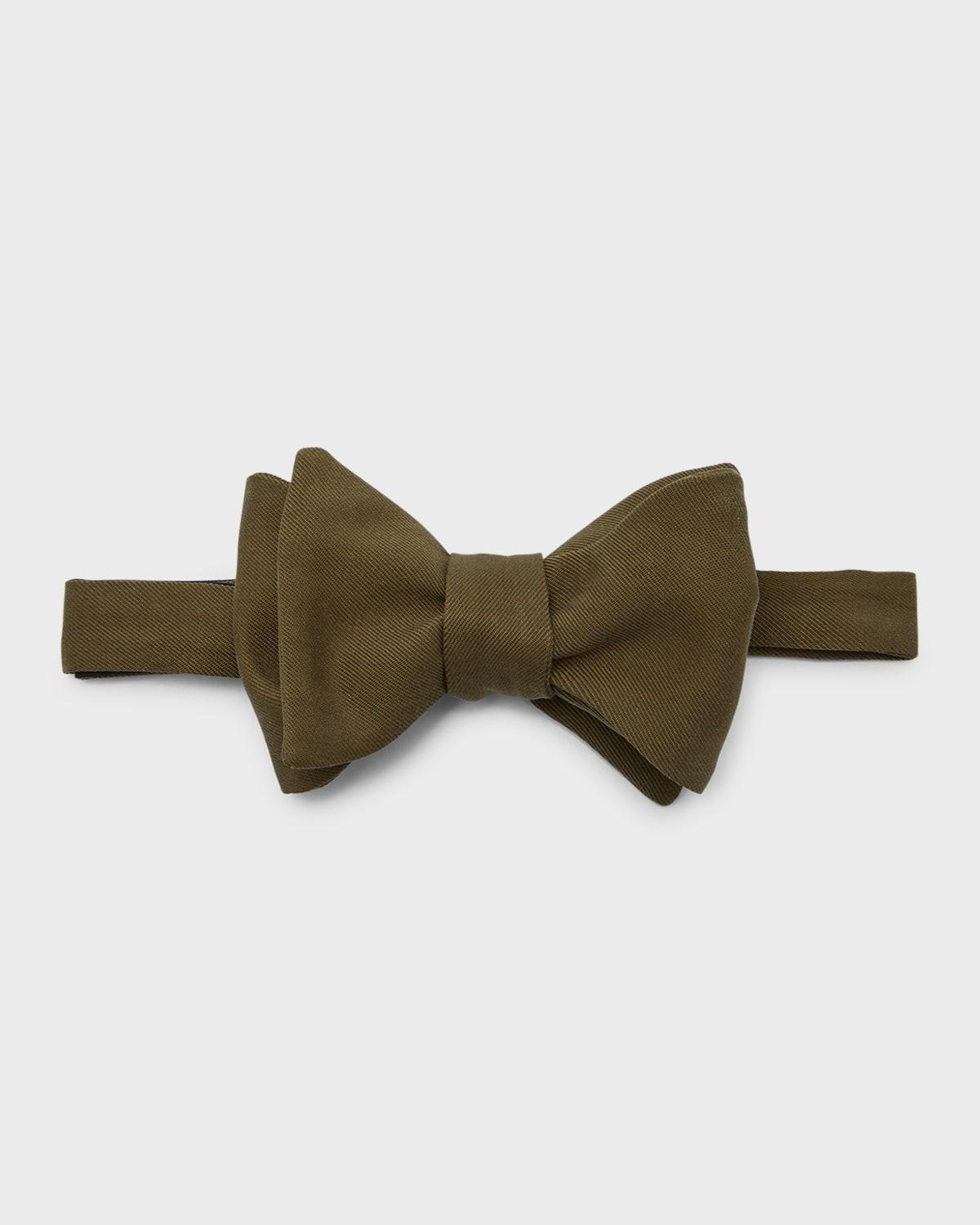 Men's Silk Twill Bow Tie Product Image