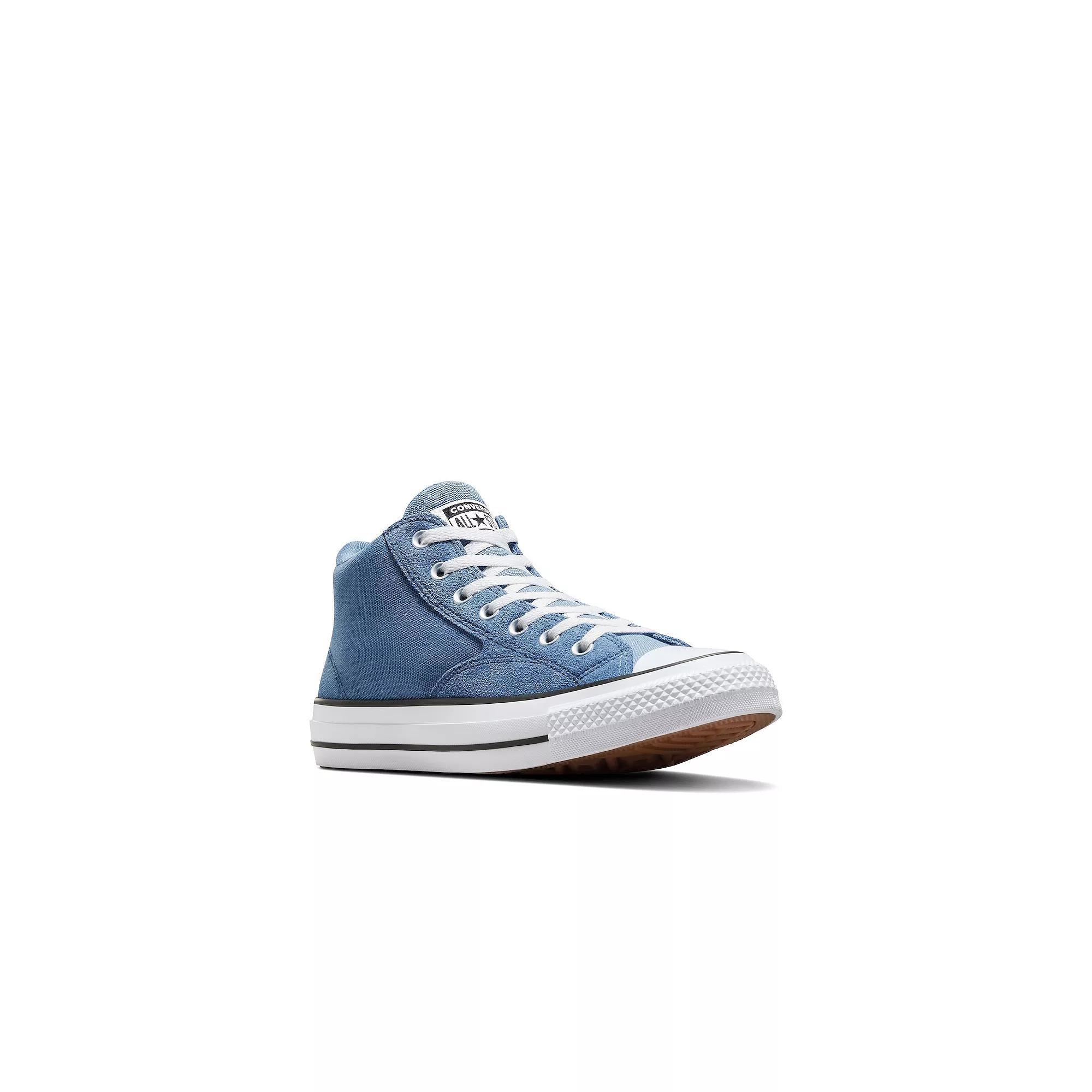 Converse Chuck Taylor All Star Malden Street Canvas & Suede Men's Mid Sneakers, Size: 7.5, Blue Product Image