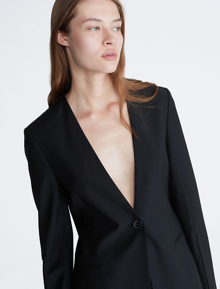 Tailored Single Button Blazer Product Image