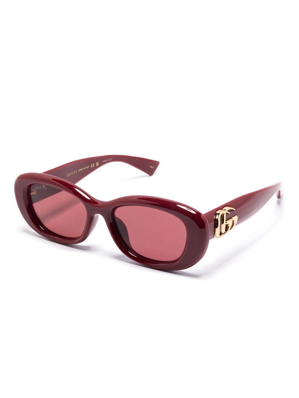 oval-frame sunglasses Product Image
