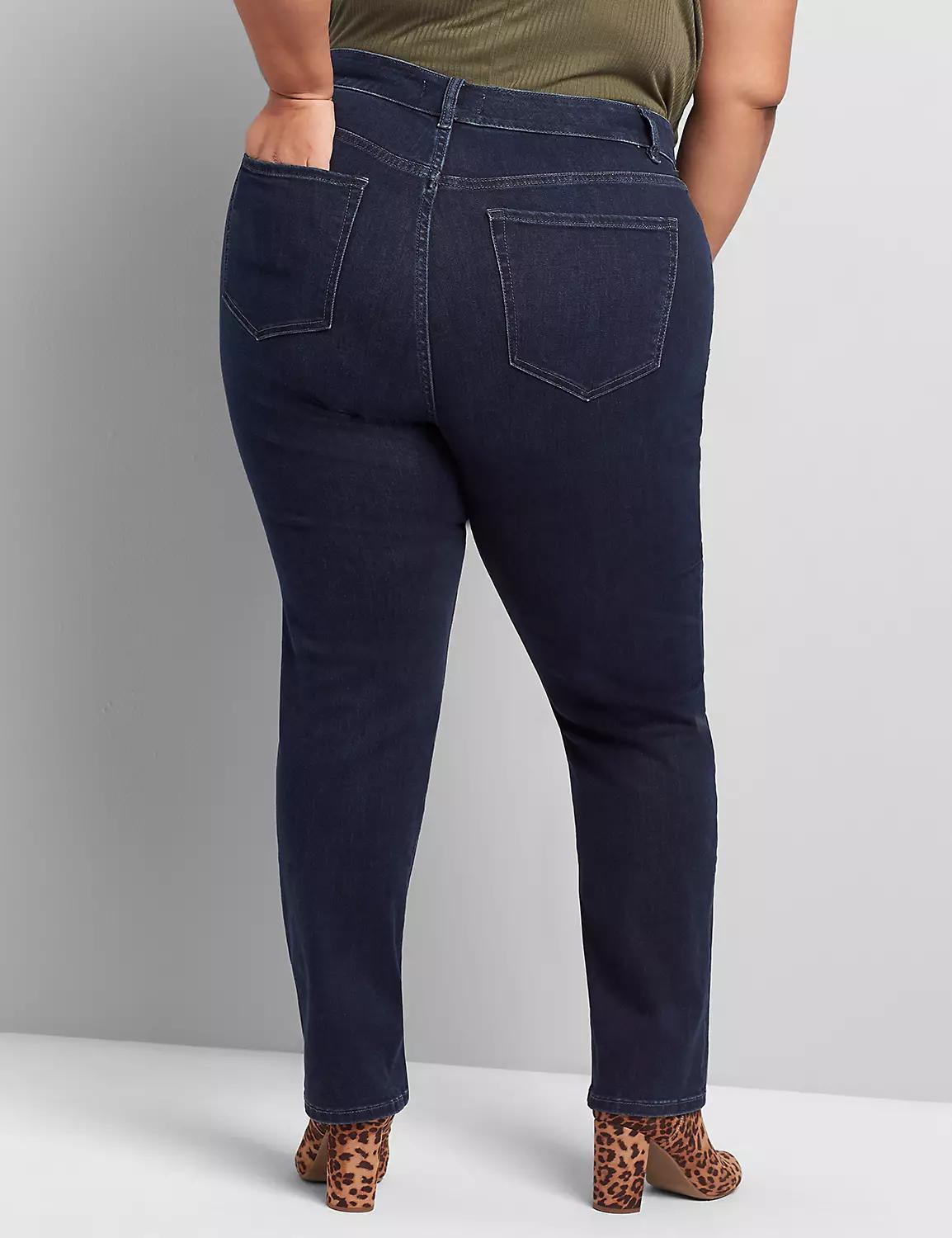 Curvy Fit High-Rise Straight Jean Product Image