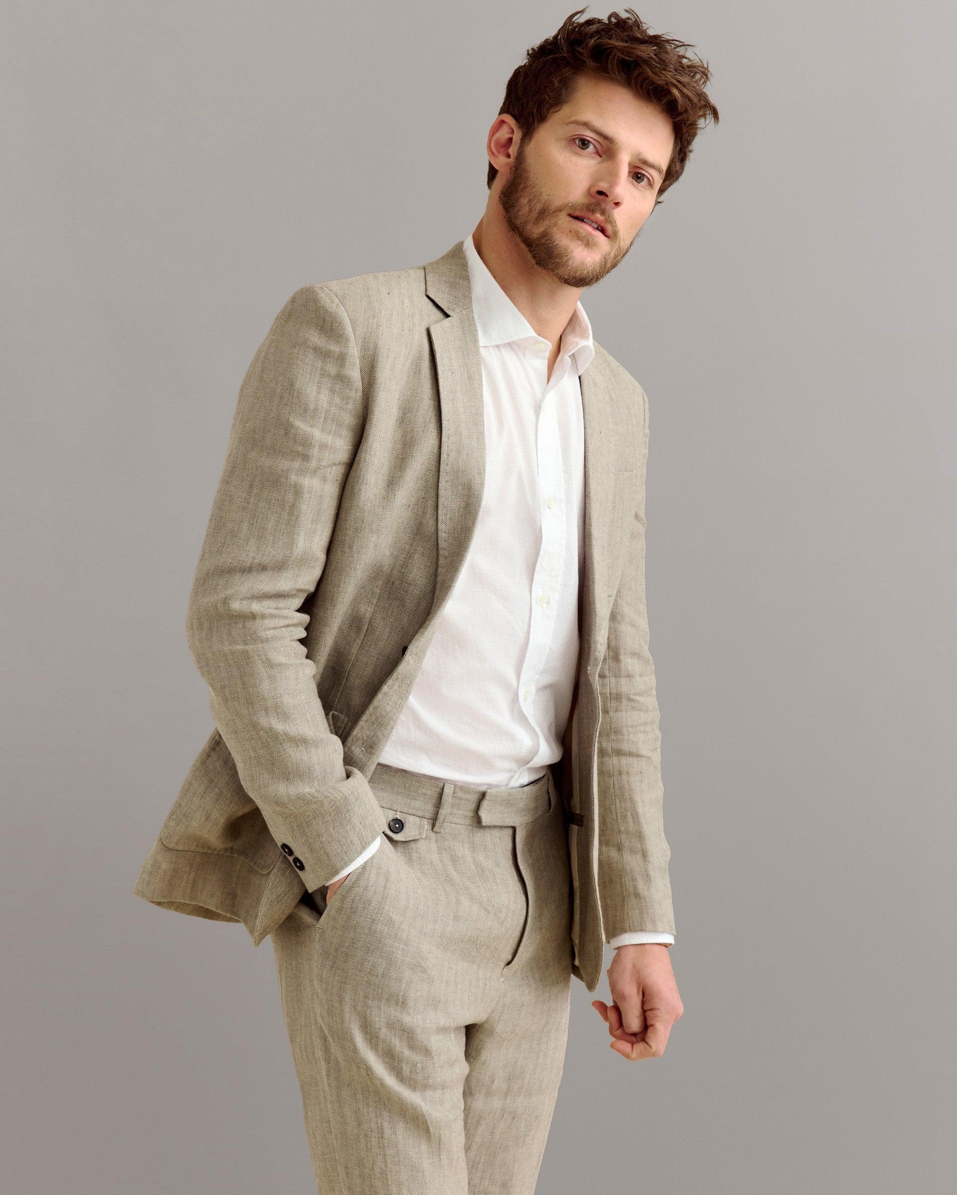 Herringbone Archie Jacket -  Product Image