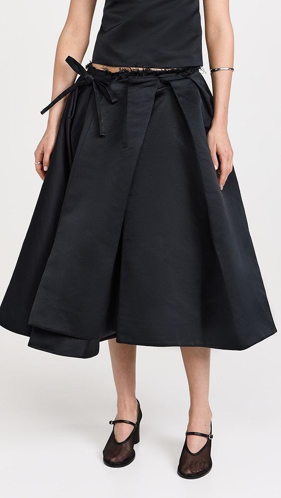 SHUSHU/TONG Irregular Pleated Skirt | Shopbop Product Image