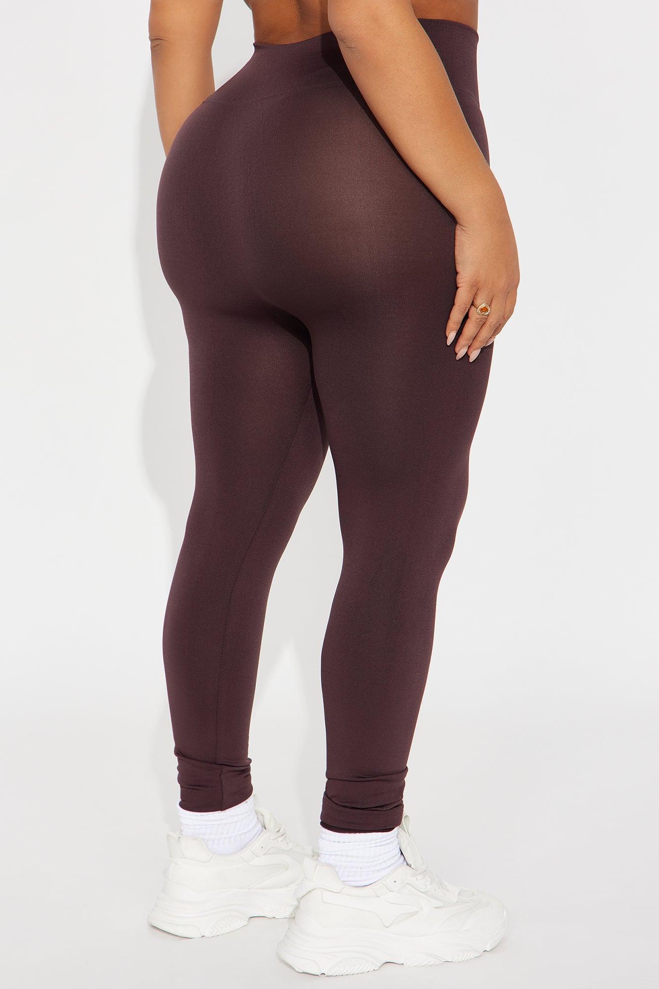 Smooth Operator High Rise Legging - Chocolate Female Product Image