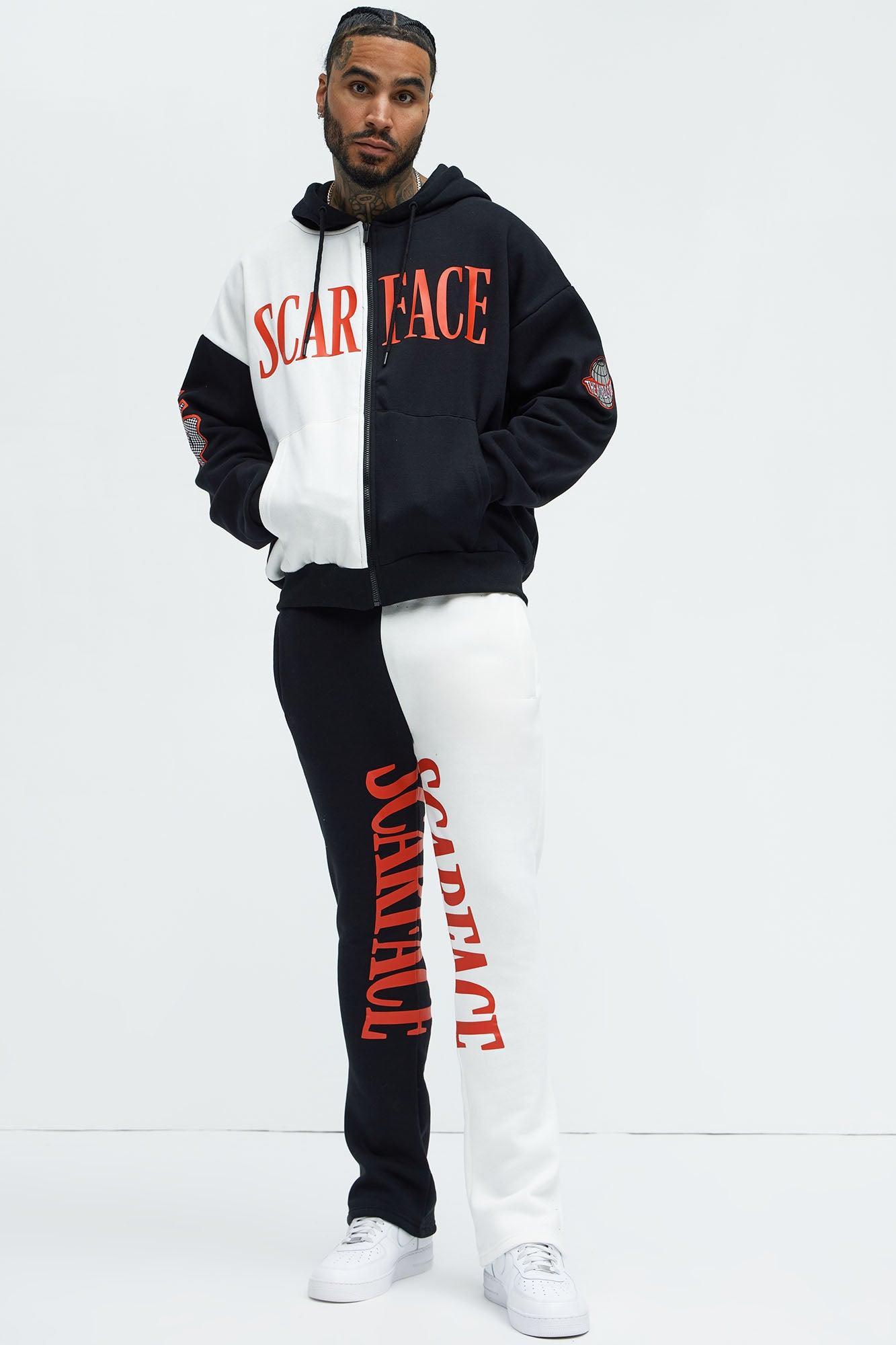 Scarface Say Hello Hoodie - White/Black Product Image