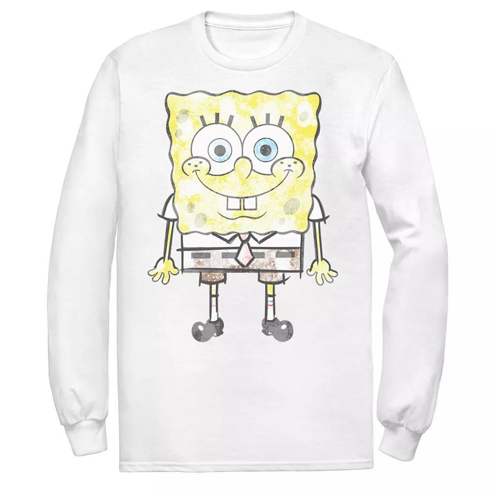 Men's Spongebob SquarePants Faded Portrait Tee,  Product Image