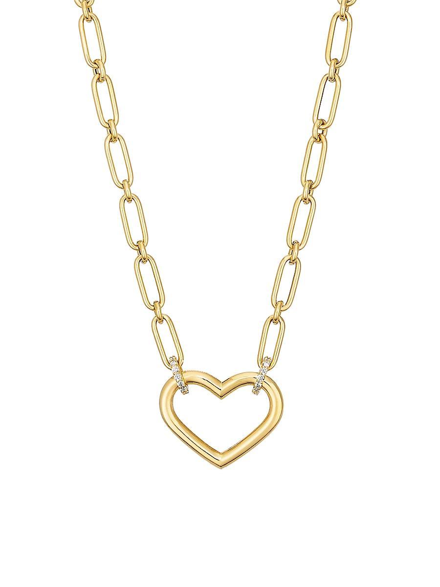 Womens Cialoma 18K Gold & Diamond Necklace Product Image