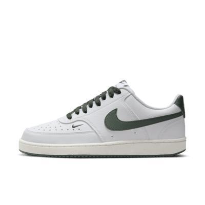 Nike Court Vision Next Nature Women's Low-Top Shoes, Size: 9.5, White Vintage Green Product Image