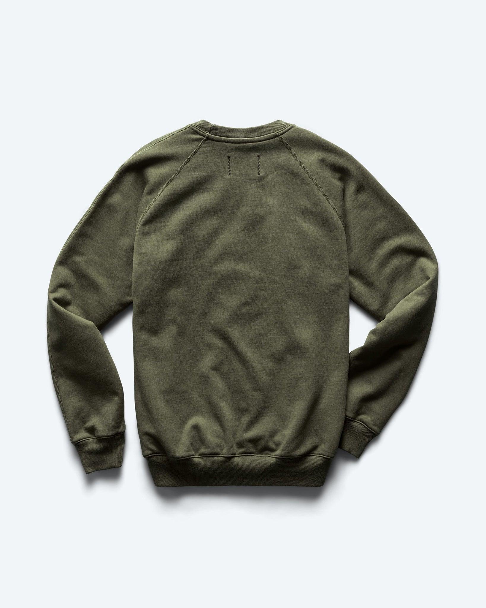 Midweight Terry Relaxed Crewneck - Vault Male Product Image