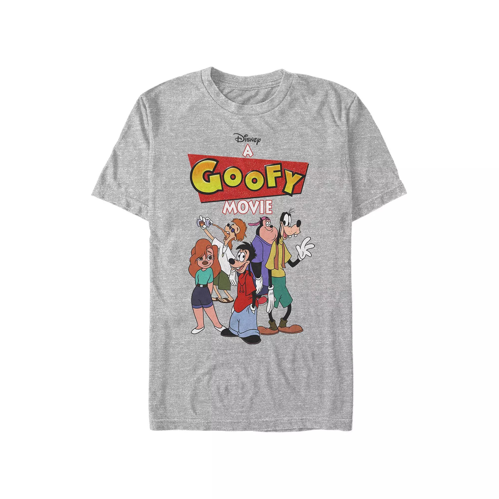 Disney's A Goofy Movie Group Shot Logo Men's Graphic Tee,  Product Image