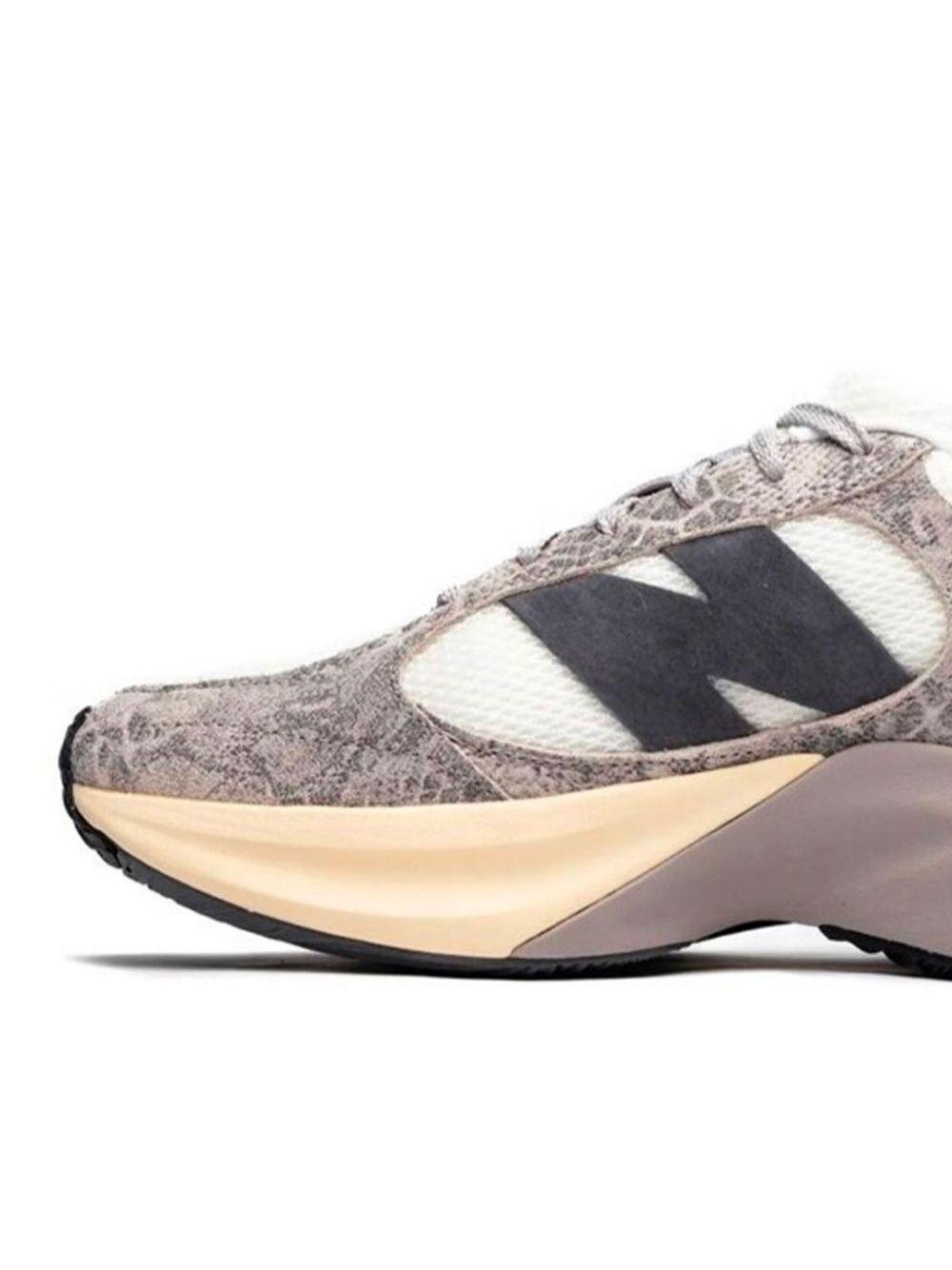 NEW BALANCE Gray Wrpd Sneakers In Neutrals Product Image