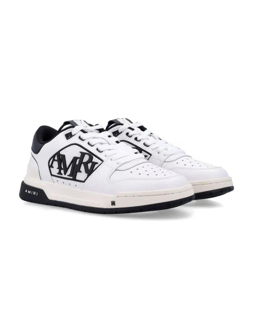 AMIRI Classic Low Top Black And White Sneakers Product Image