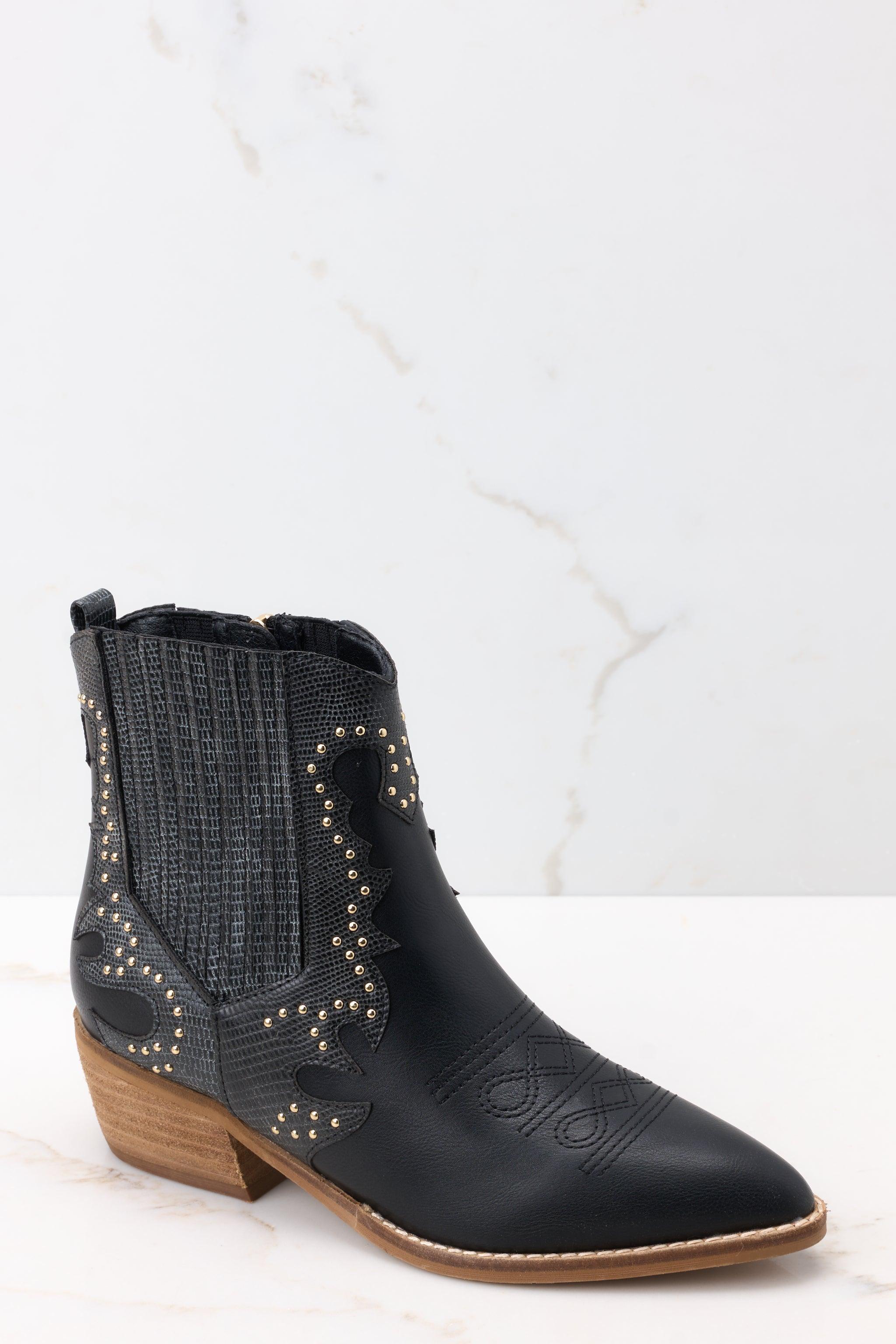 Wild West Wonder Black Boots Product Image