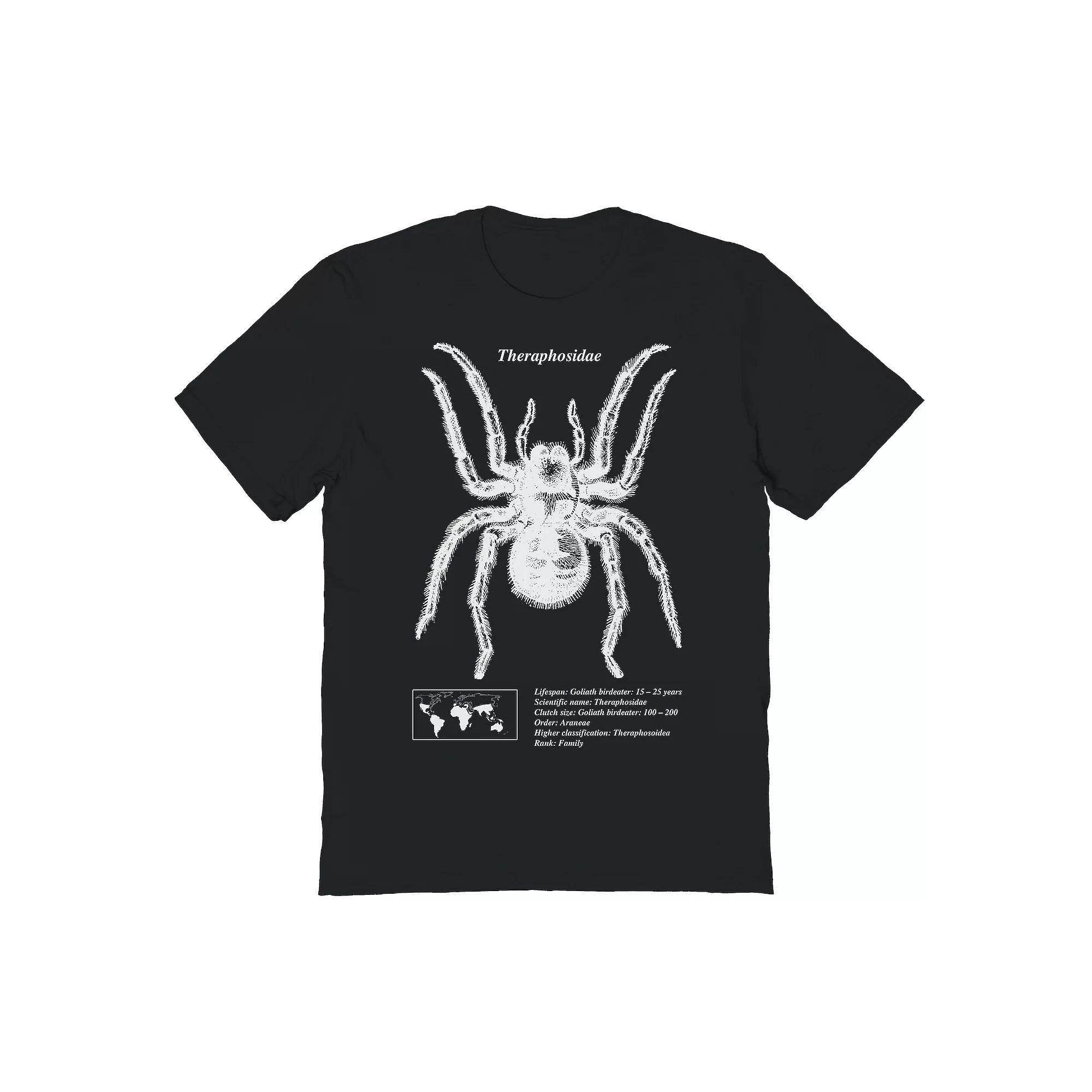 Men's Tarantula Graphic Tee, Size: XL, Black Product Image