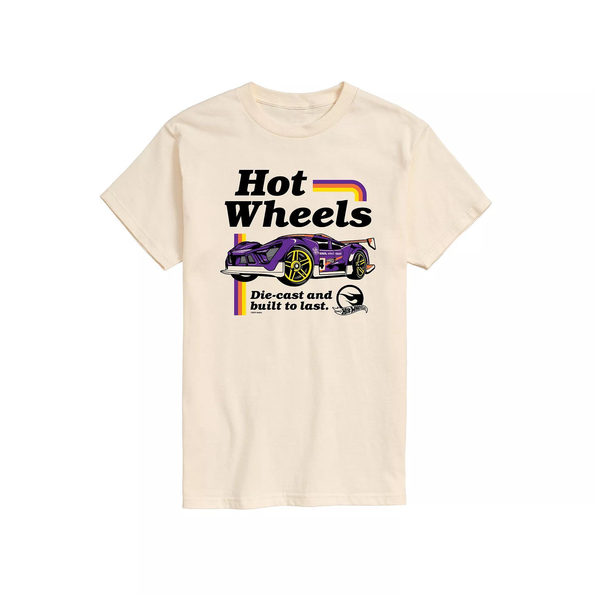 Men's Hot Wheels Built To Last Graphic Tee,  Product Image