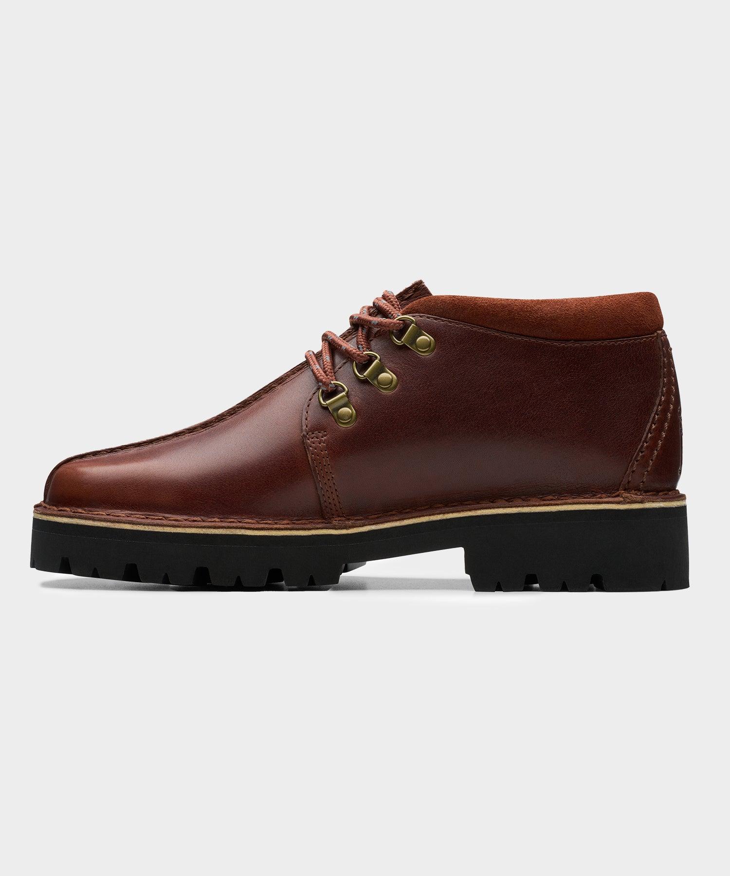 Clarks Desert Trek Hiker in British Tan Leather Product Image