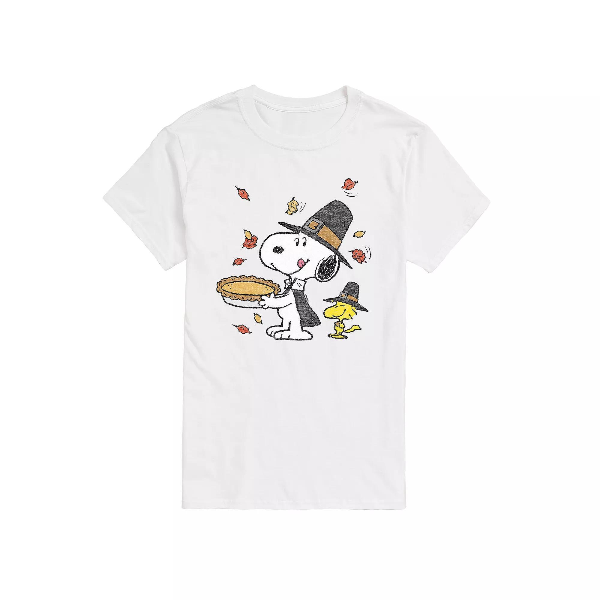 Big & Tall Peanuts Thanksgiving Scene, Men's,  Product Image