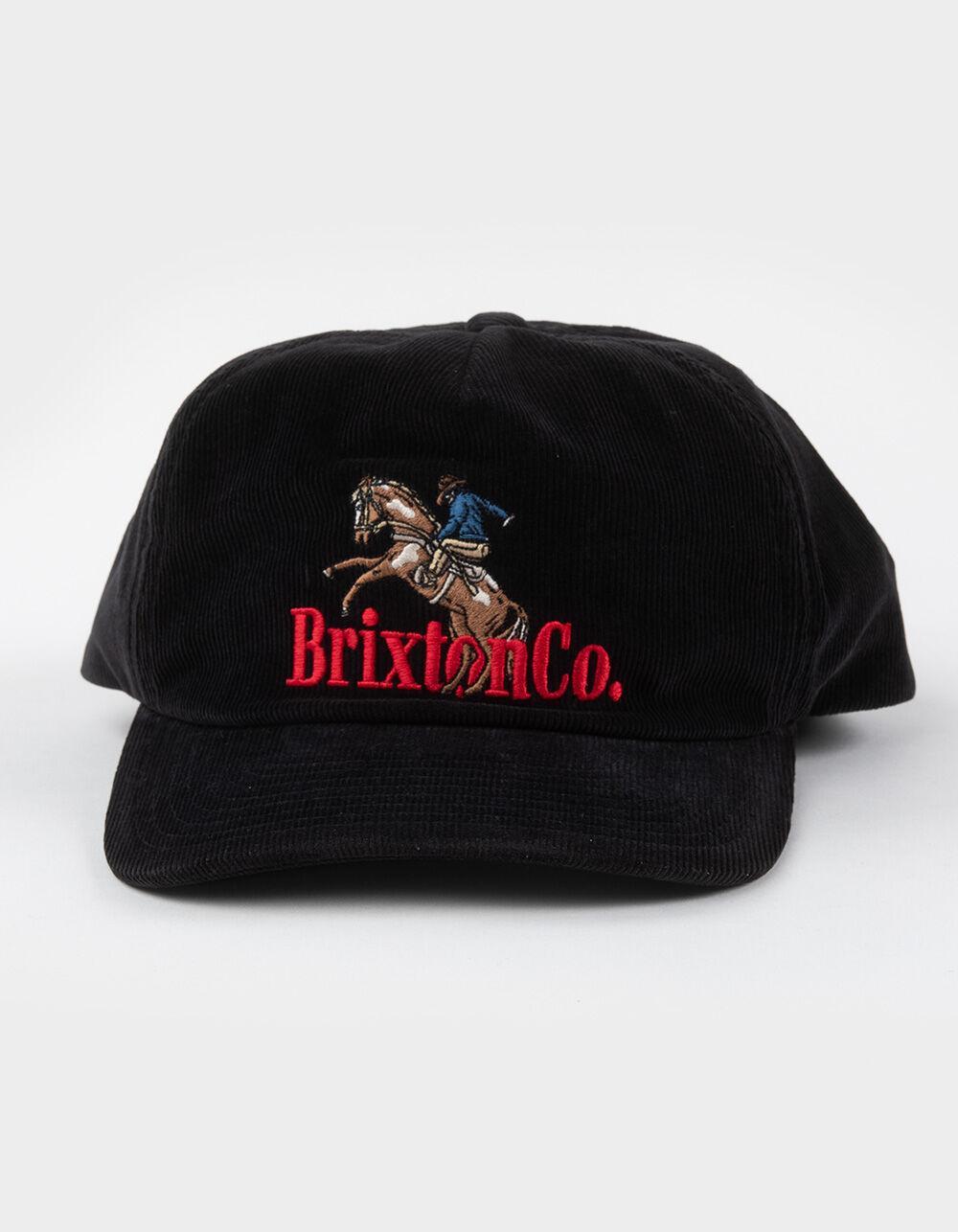 BRIXTON Inwood Snapback Hat - BLACK COMBO Product Image