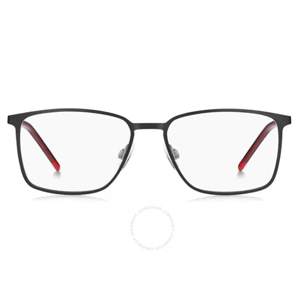 HUGO BOSS Demo Rectangular Men's Eyeglasses Hg 1181 0rzz 54 In Black Product Image